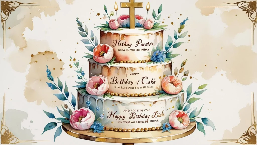 Bible verse birthday wishes for pastor
