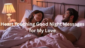 Heart touching good night messages for couples in love sharing romantic bedtime moment