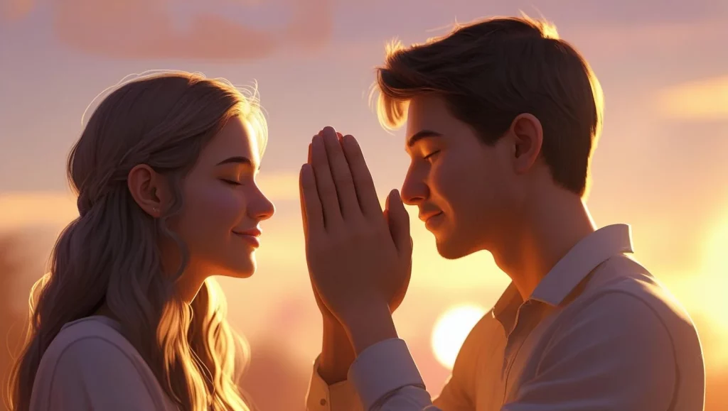 Heartfelt Good Morning Prayer Messages for Him by Girlfriend