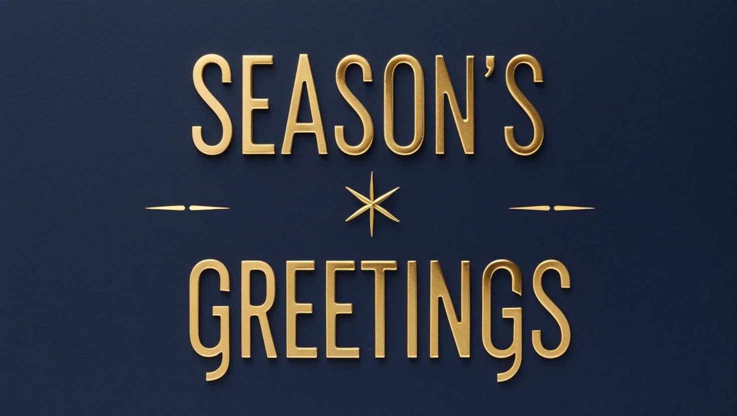Professional season greetings messages and holiday wishes for business communication