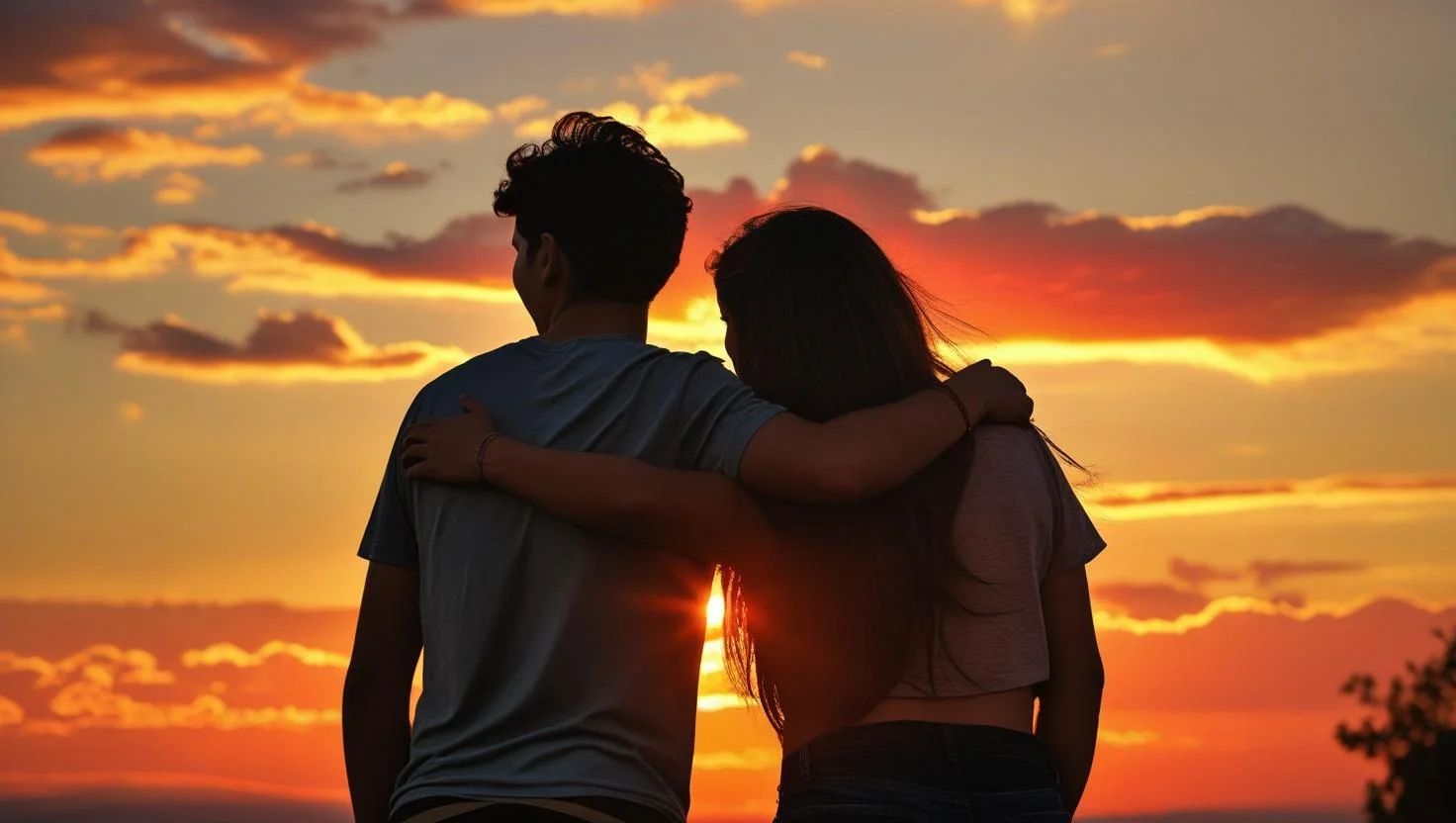 good evening message for friend sunset friendship bonding