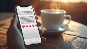 Good morning prayer message for her with peaceful sunrise background and blessing text