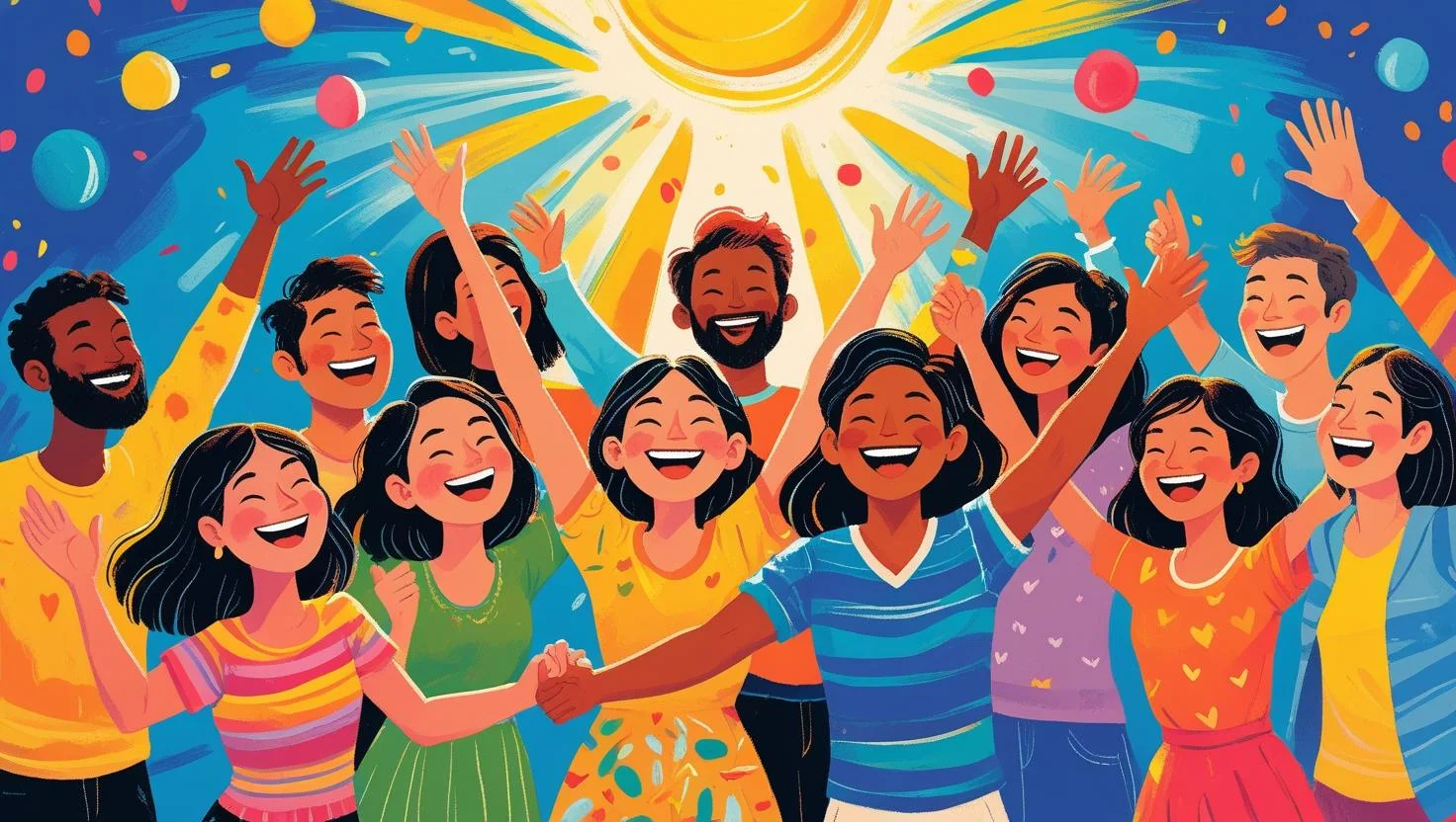 Happy new month wishes for April with spring flowers and calendar