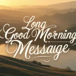 Beautiful sunrise representing long good morning messages that brighten someone's day