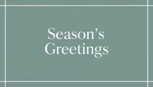 Professional seasons greetings messages holiday card design