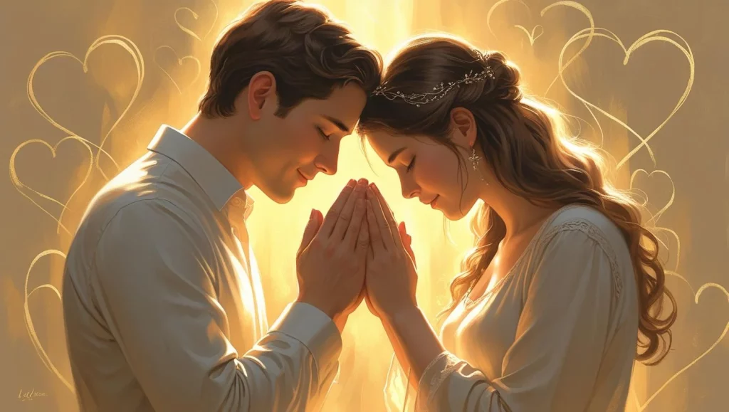 Romantic new month prayers and love messages for couples spiritual growth